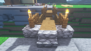 image of Suspension Bridge by jxtgaming Minecraft litematic